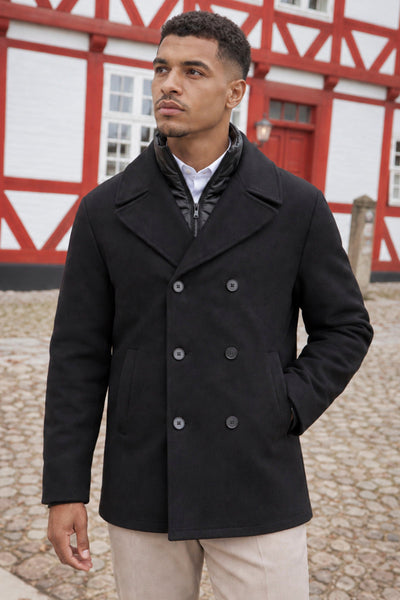Jack & Jones Jedetroit Peacoat Svart