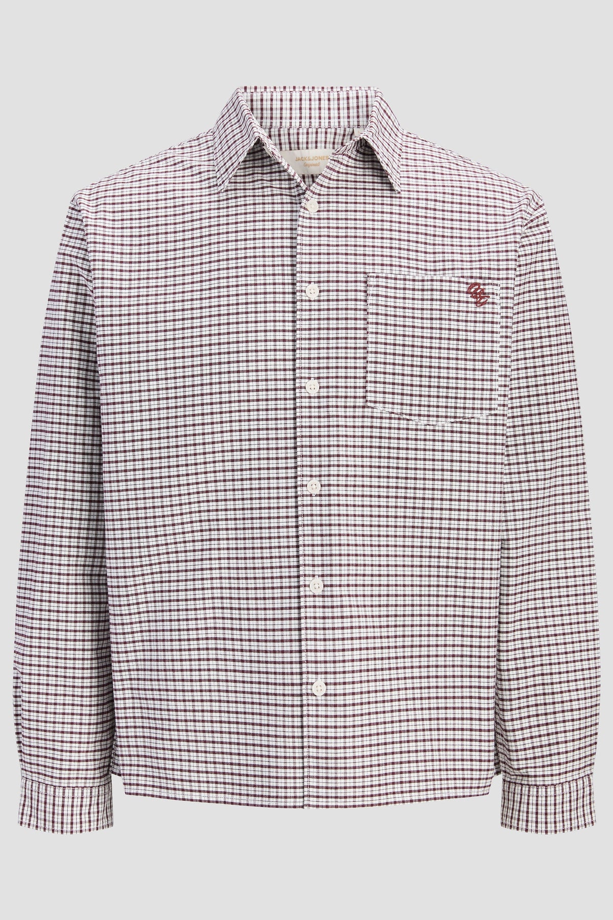 Jack & Jones Frederiksberg Oxford Shirt Ls Chocolate Truffle