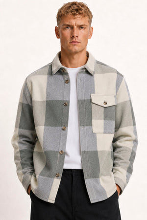 Solid Manheim Shirt Agave Green