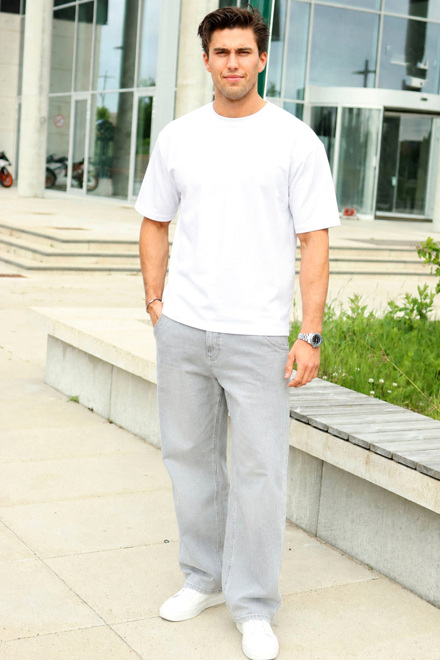 Only & Sons Caspian Airflex SS Reg Tee White