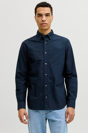 Jack & Jones Harvey Oxford Ls Shirt Sky Captain