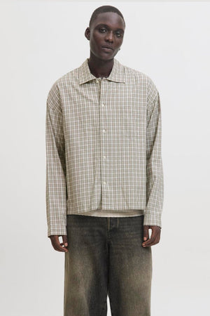 Jack & Jones Joraustin Clean Check Moonbeam Shirt
