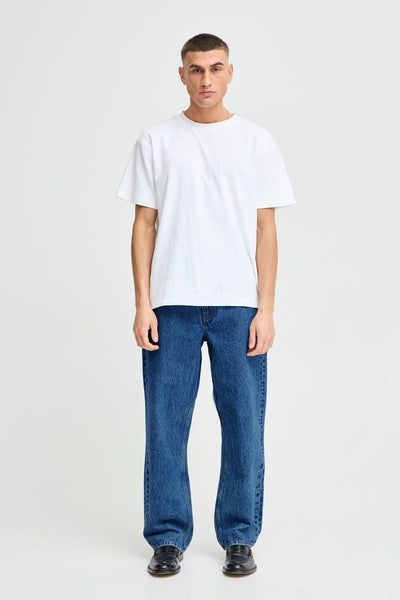 Solid Talib Tommy Widel Jeans Middle Blue Denim