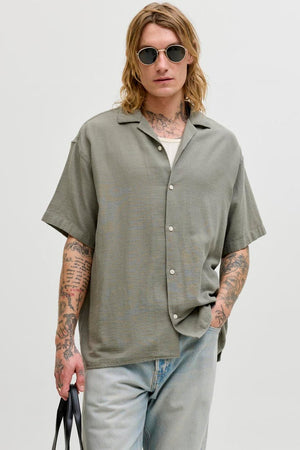Jack & Jones Liam Resort Shirt SS Vetiver