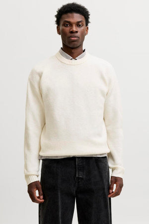 Jack & Jones Soho Ollie Knit Crew Neck SN Moonbeam