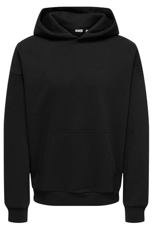 Only & Sons Ceres Ovz Hoodie Svart