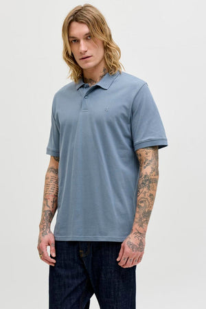 Jack & Jones Basic Polo SS Noos Blå Mirage