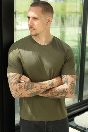 Jack & Jones Organic Basic Tee Olive Night