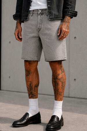 Jack & Jones Jjoriginal Short Grey Denim