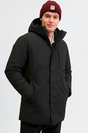 Jack & Jones Keen Stretch Parka Jacket Black