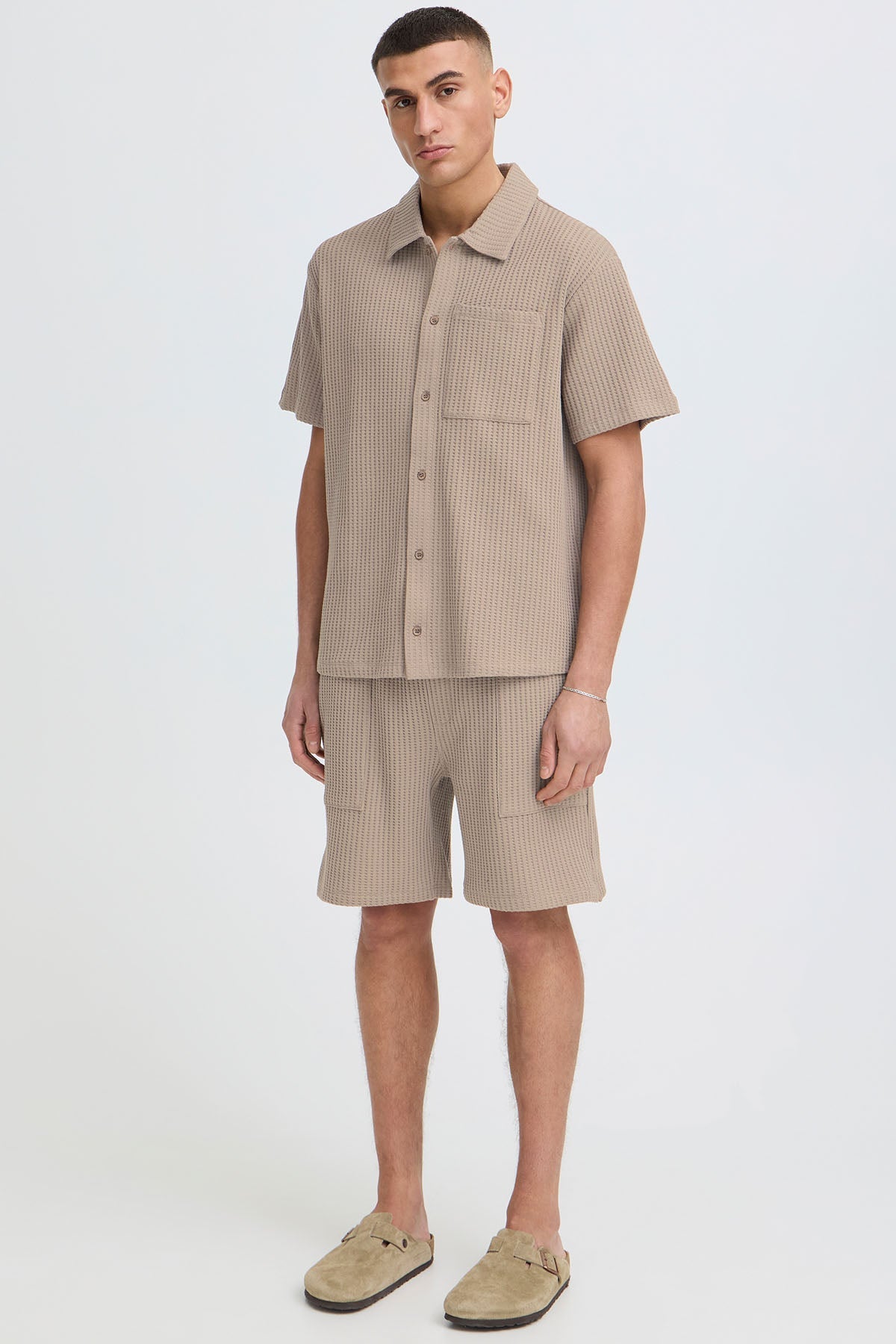 Solid Dutley Shirt Driftwood