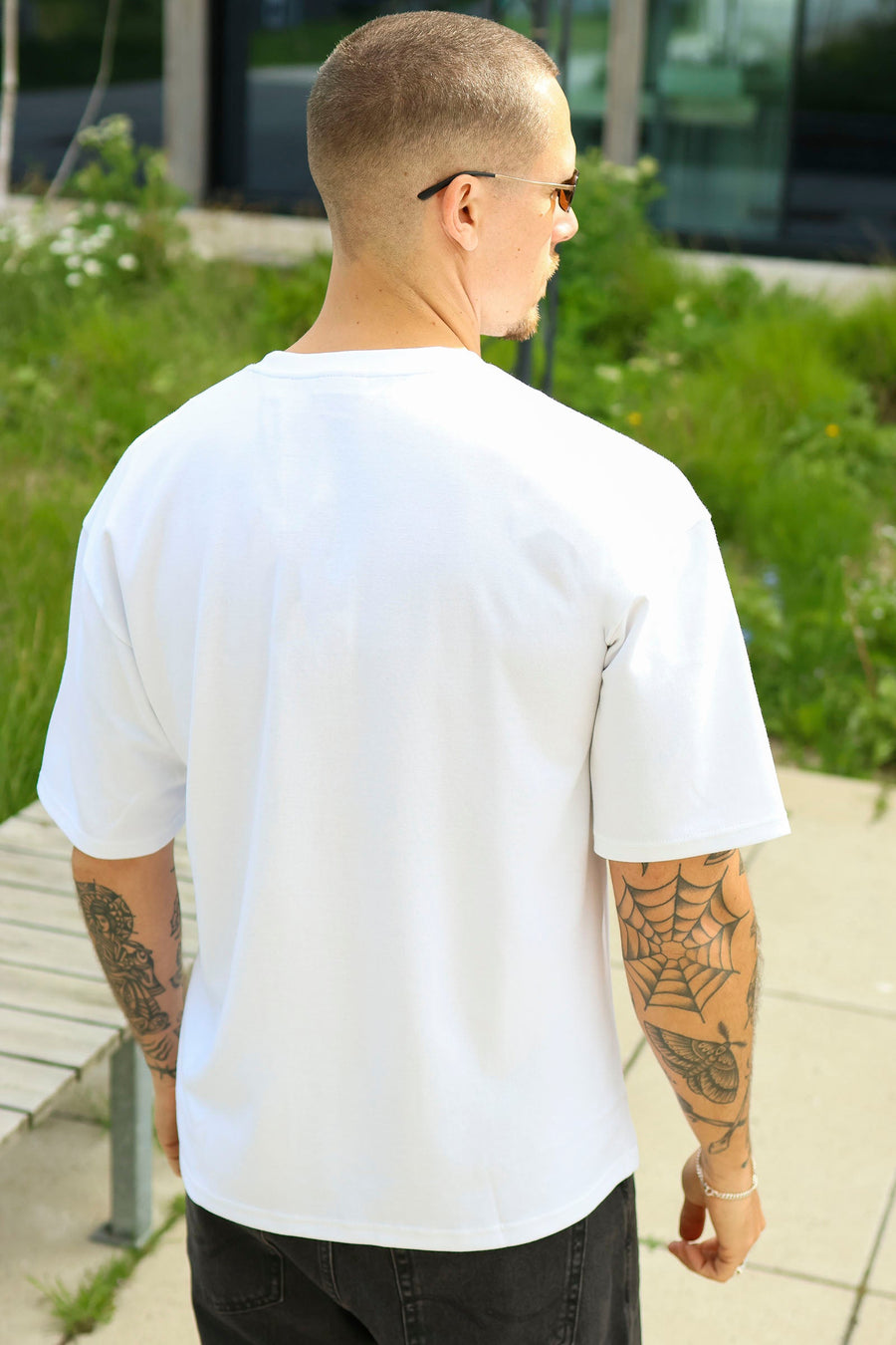 Only & Sons Caspian Airflex Boxy SS Tee White