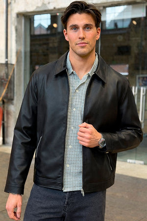 Jack & Jones Casablanca Pu Jacka Black