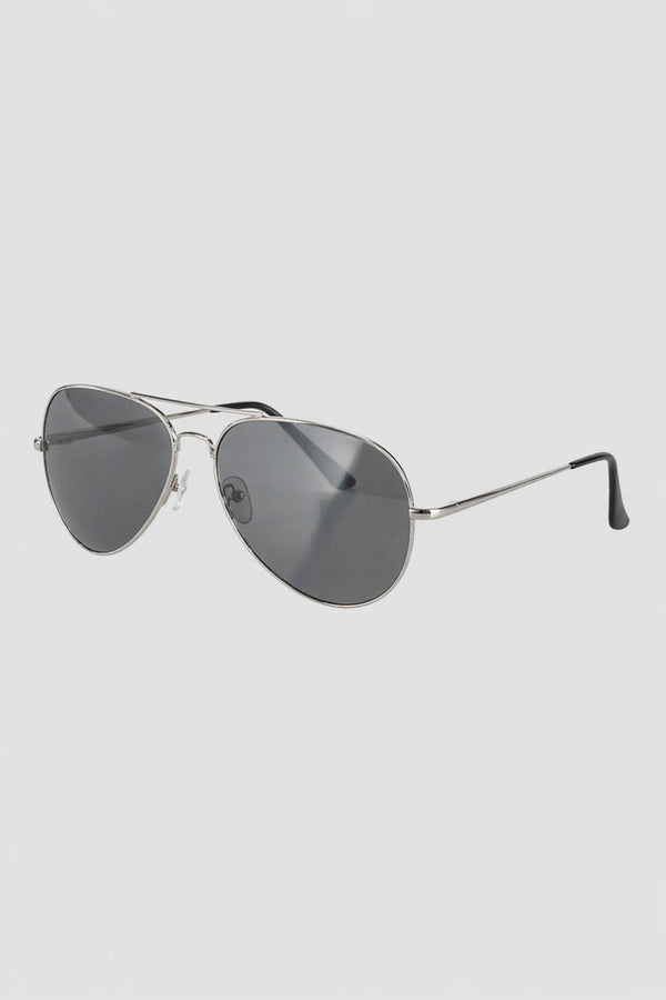 CBA Classic Silver Metal Sunglasses 1475 Metal Silver