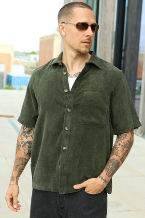 Only & Sons Tile Corduroy 0111 SS Shirt Rosin