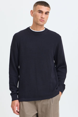 Solid Vian Crew Insignia Blue