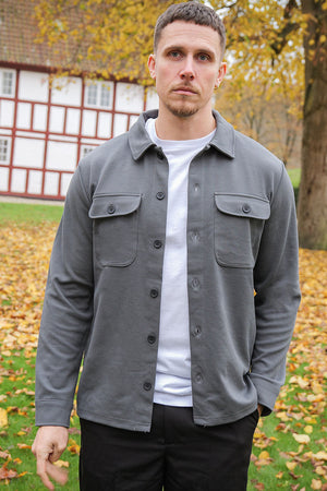 Only & Sons New Kodyl Grå Pinstripe Skjorta