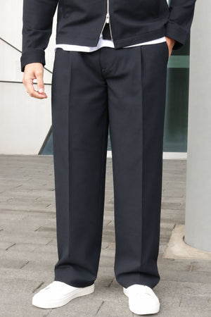 Selected Loose Finn Flex Pants Navy Blazer