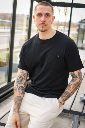 Clean Cut Copenhagen Kolding Organic Tee S/S Black