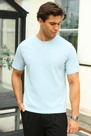 Jack & Jones Soho Relaxed Fit Tee Celestial Blue