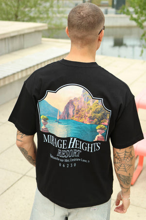 Jack & Jones Sanremo Back Tee SS Crew Neck Svart