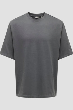 Only & Sons Millenium Ovz SS Tee Grey Pinstripe