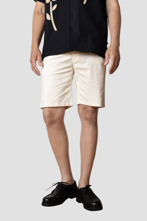 Clean Cut Copenhagen Mitchell Twill Short Ecru