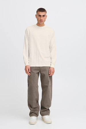 Solid Dreynaldo Longsleeve T-shirt Off White