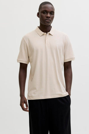 Jack & Jones Basic Polo SS Noos Moonbeam