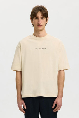 Selected Relax Norman License SS Tee Birch