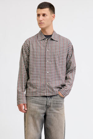 Jack & Jones Joraustin Clean Check Shirt Tibetan Red
