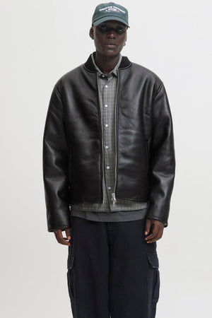 Jack & Jones Fade Pu Bomberjacka Black