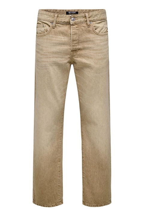 ONLY & SONS Edge Straight Fit 2140 Jeans Beige