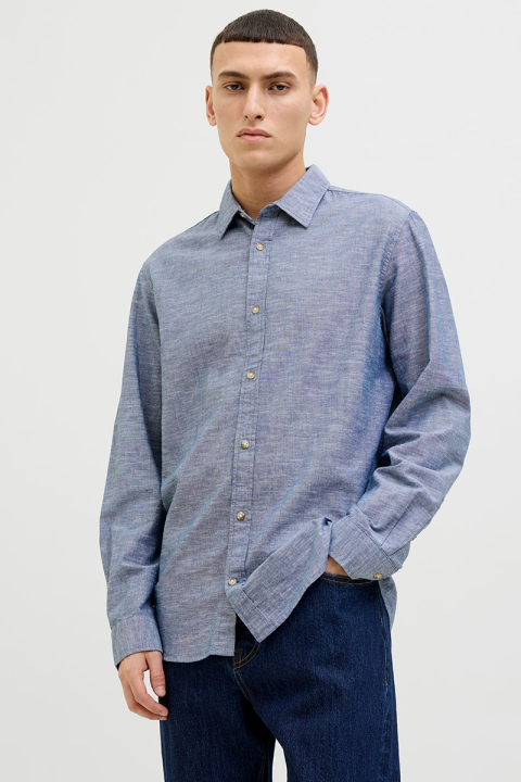 Jack & Jones Summer Shirt LS Faded Denim