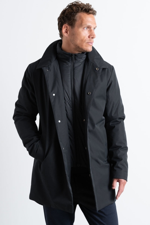 Clean Cut Copenhagen Blake Mix Coat Black