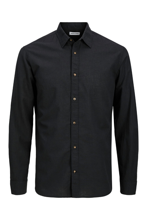 Jack & Jones Summer Shirt LS Black