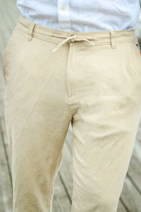 Selected Brody Linen Pants Incense