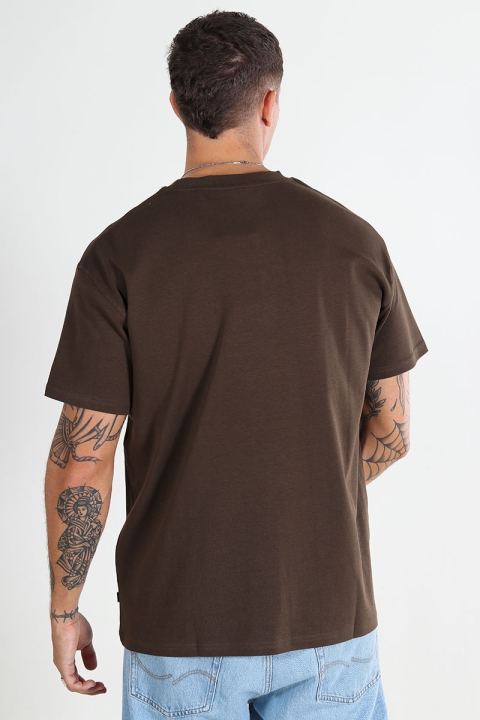 Solid Danton Box Fit Tee Slate Black