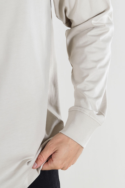 ONLY & SONS Fred Oversize LS Tee Silver Lining