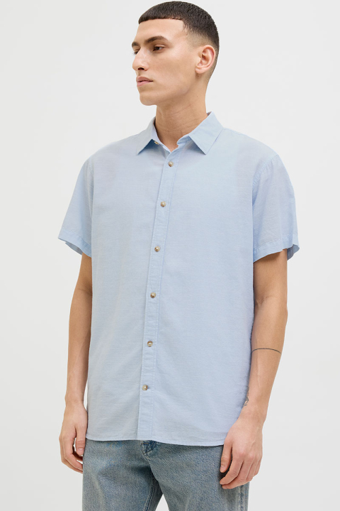 Jack & Jones Summer Shirt SS Chambray Blue