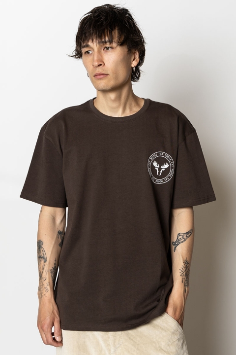 Fat Moose Toby T-shirt Dark Brown