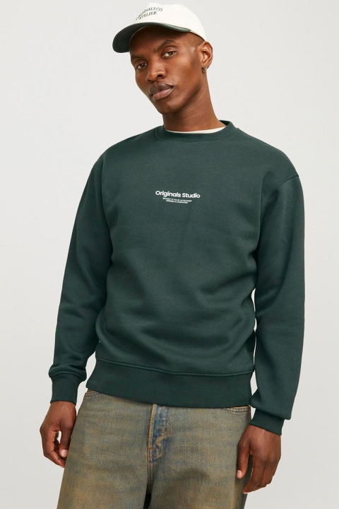 Jack & Jones Vesterbro Sweat Crew Neck Forest River