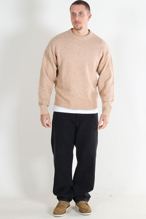 Jack & Jones Ollie Knit Crew Neck Humus