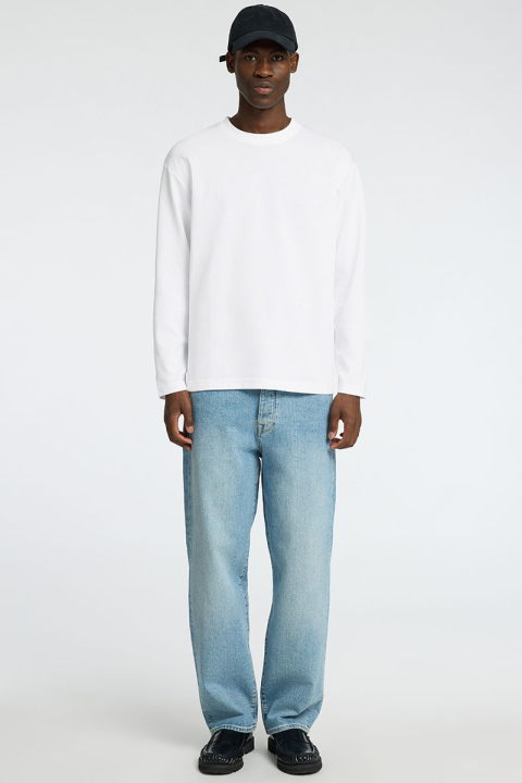 Selected Loose Oscar LS Tee White