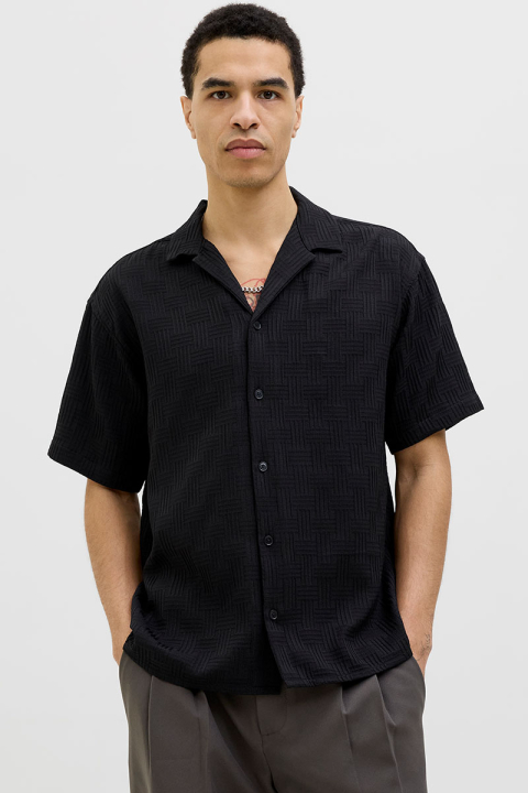 Jack & Jones Matteo Resort Shirt SS Black