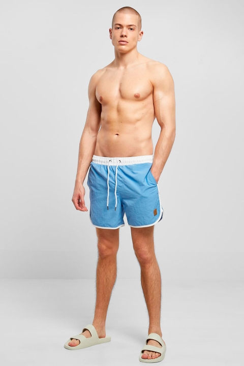 Urban Classics Retro Swimshorts Horizon Blue