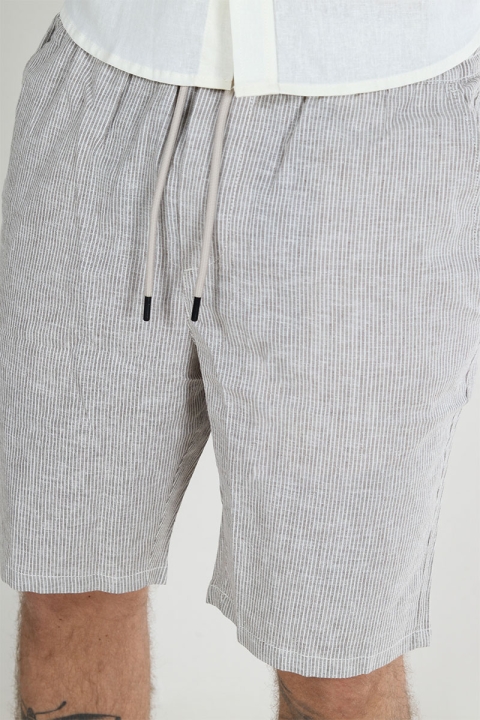 ONLY & SONS Linus Cotton Linen Shorts Fallen Rock