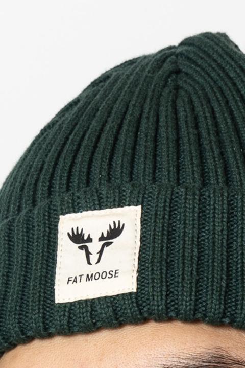 Fat Moose Fat Beanie Deep Green