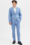 Selected SLIM OASIS LINEN BLAZER Light Blue