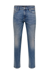 ONLY & SONS Loom Slim Jeans Medium Blue Denim